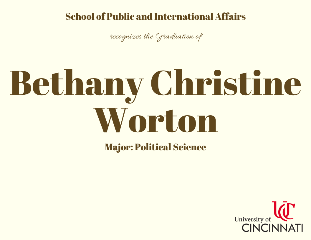 Bethany Christine Worton